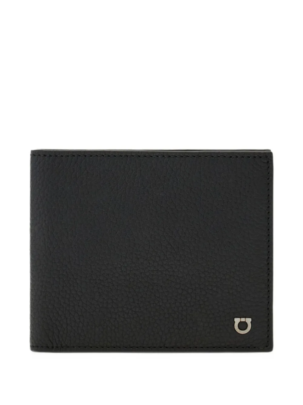 Ferragamo Gancini bifold wallet - Nero