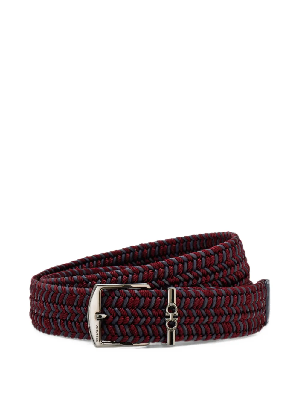Ferragamo Woven belt Rood