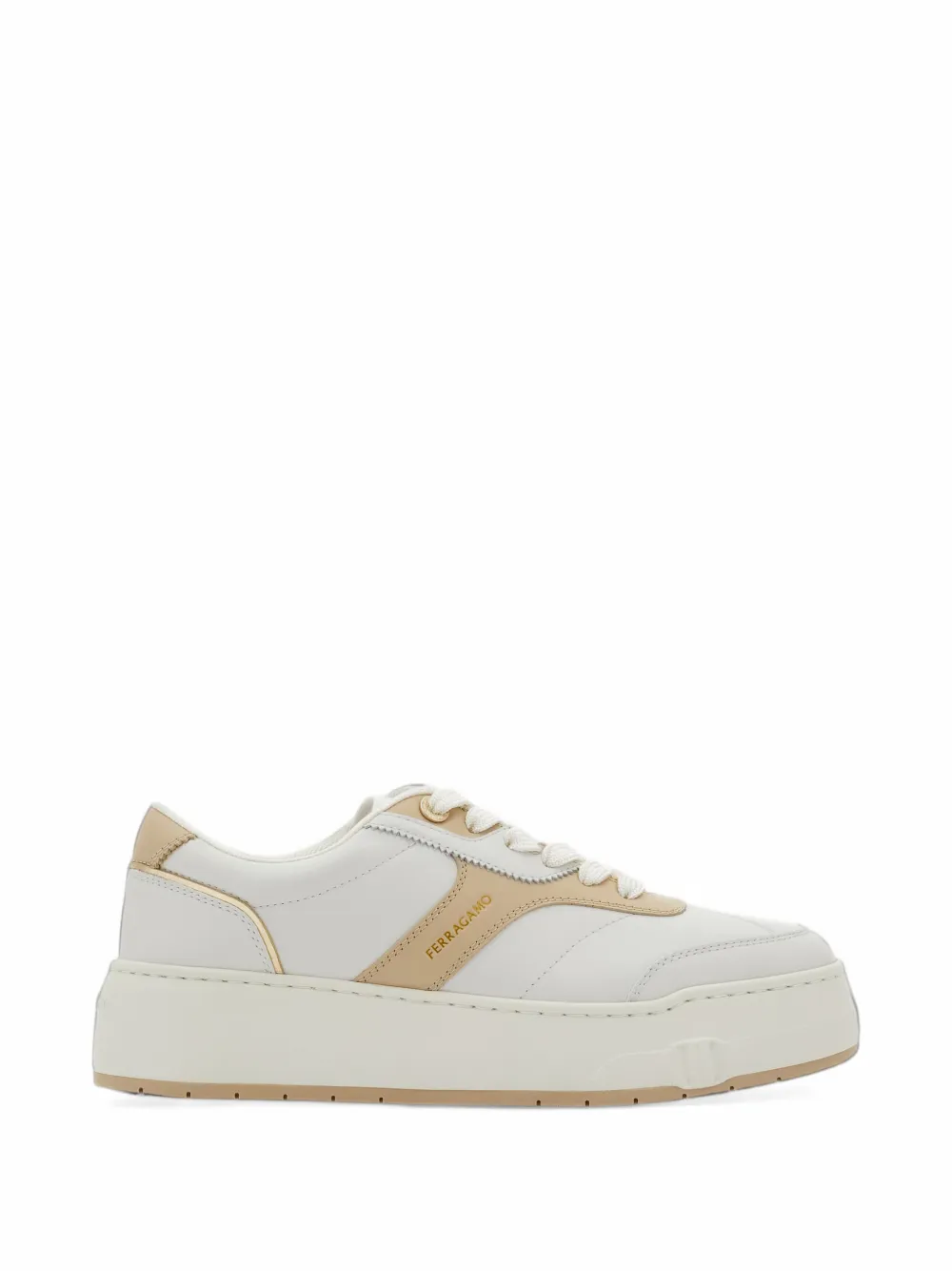 Ferragamo Sneaker In White