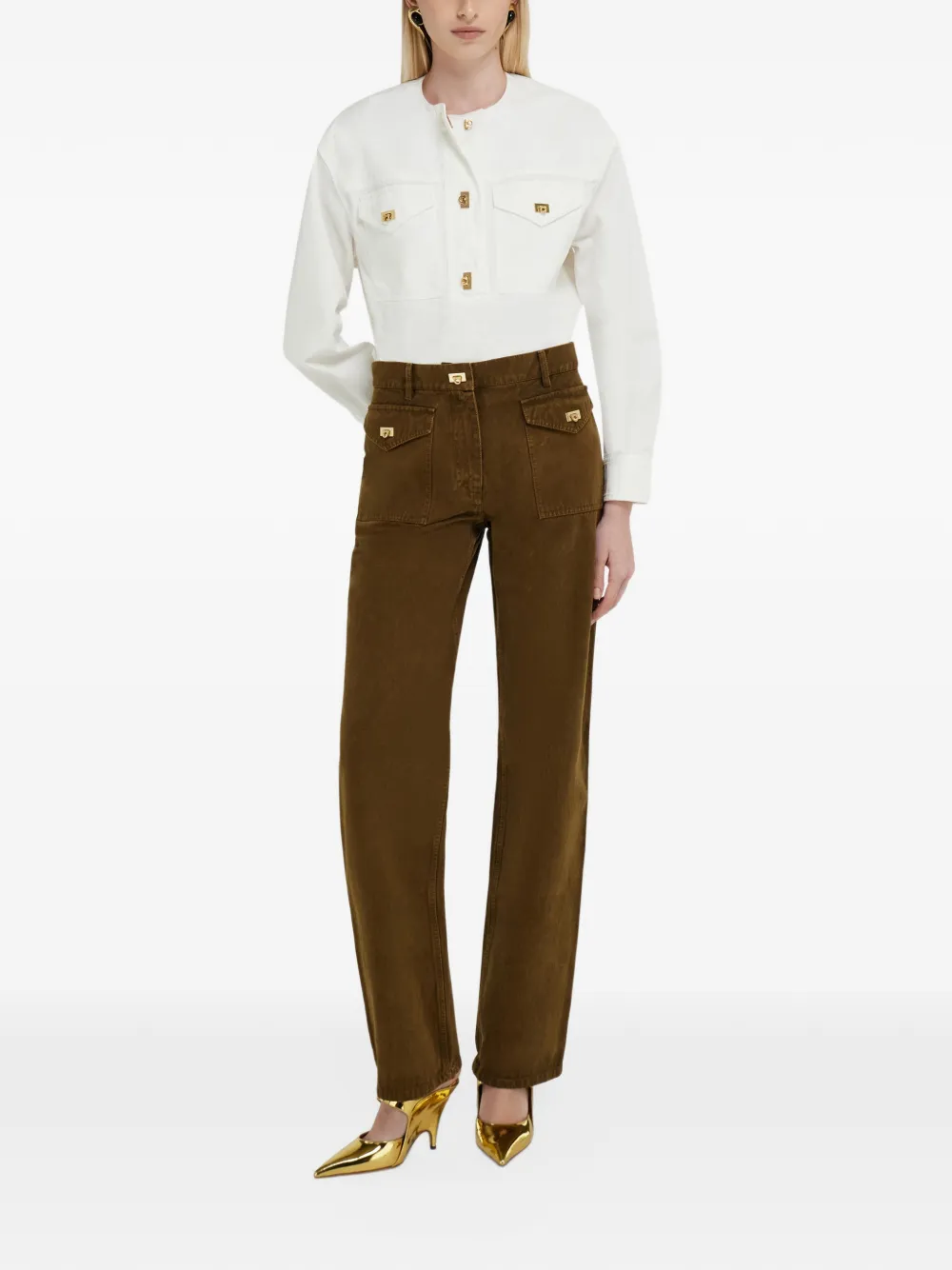 Ferragamo utility-style trousers Bruin