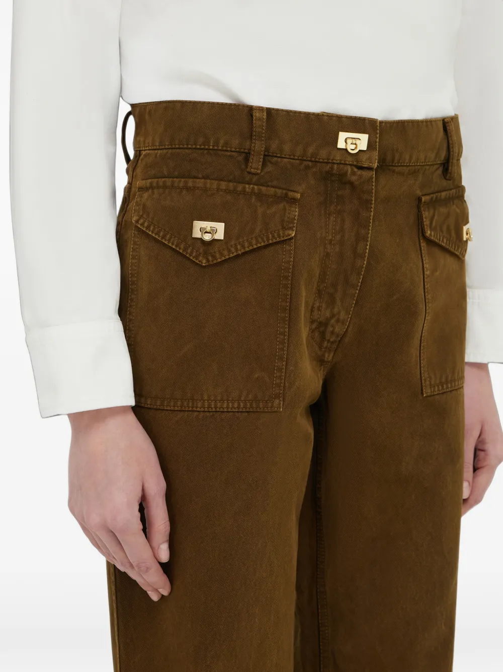 Ferragamo utility-style trousers Bruin