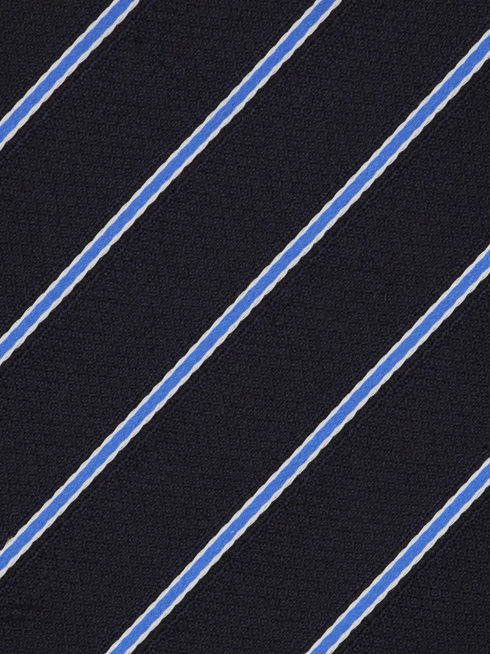 Ferragamo Regimental jacquard tie Blauw