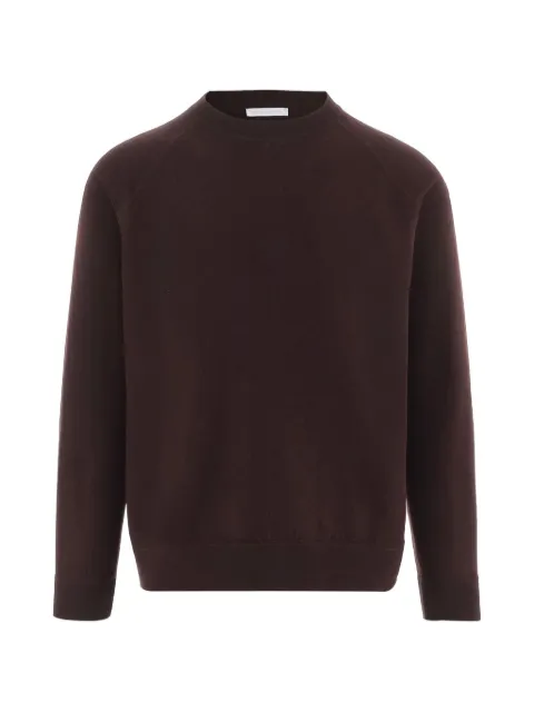 OLIVER LATTUGHI raglan-sleeve crew-neck sweater