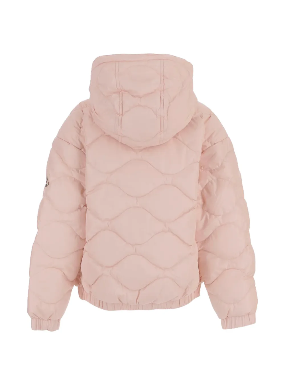 Pyrenex Beille quilted hooded jacket Roze