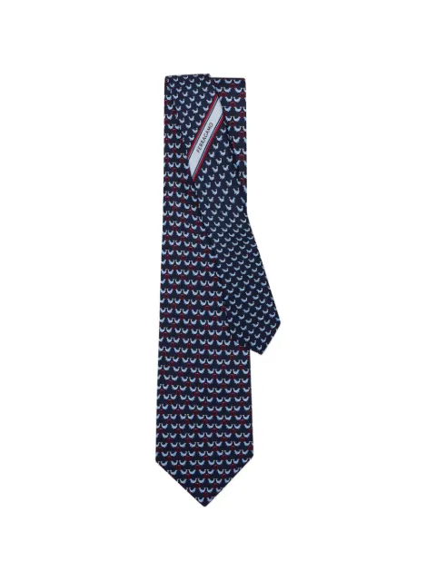 Ferragamo Circus print silk tie