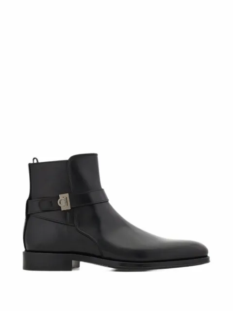 Ferragamo botines con hebilla Hug