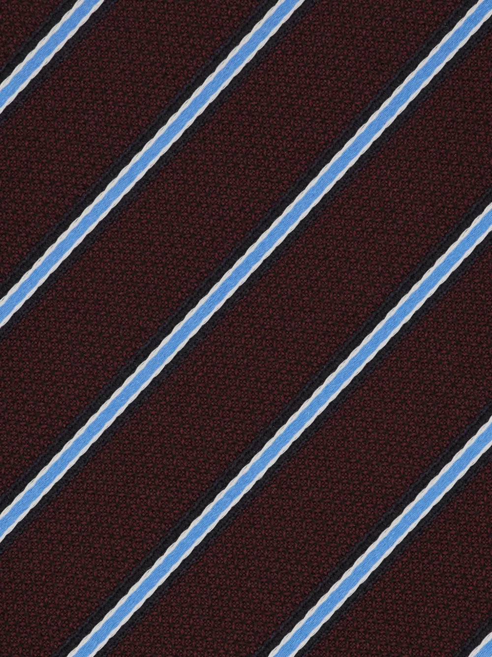 Ferragamo Regimental jacquard tie Rood