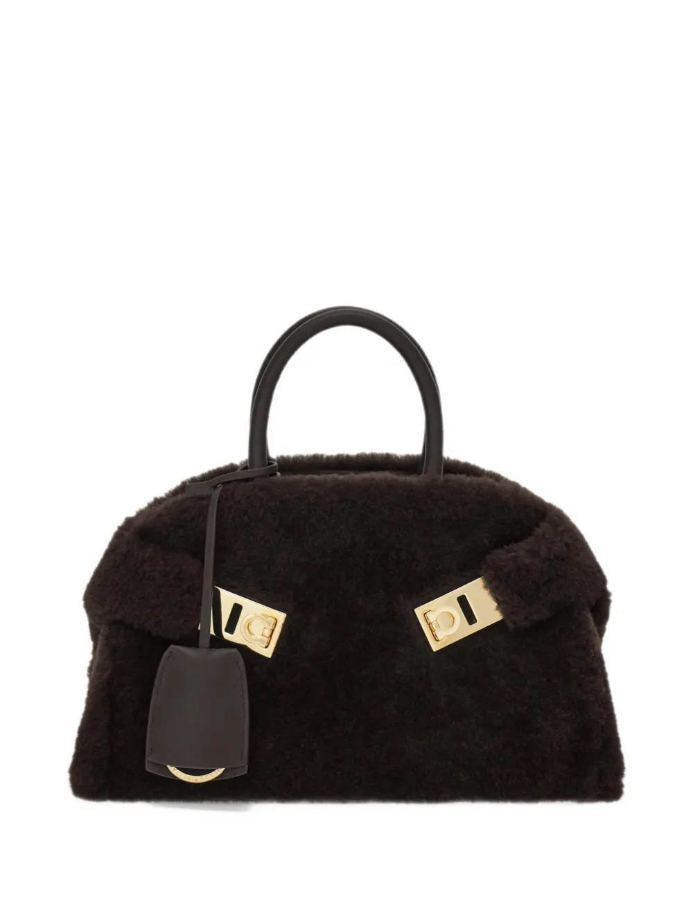 Ferragamo Hug handbag (XS) Bruin