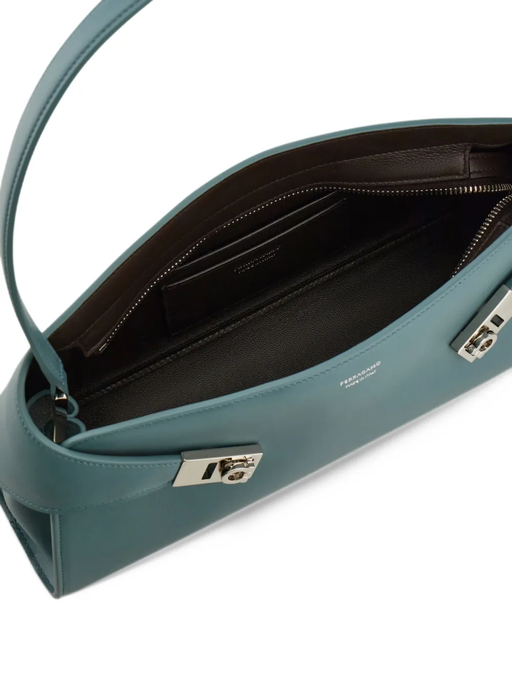 Ferragamo Hug East-West shoulder bag Blauw