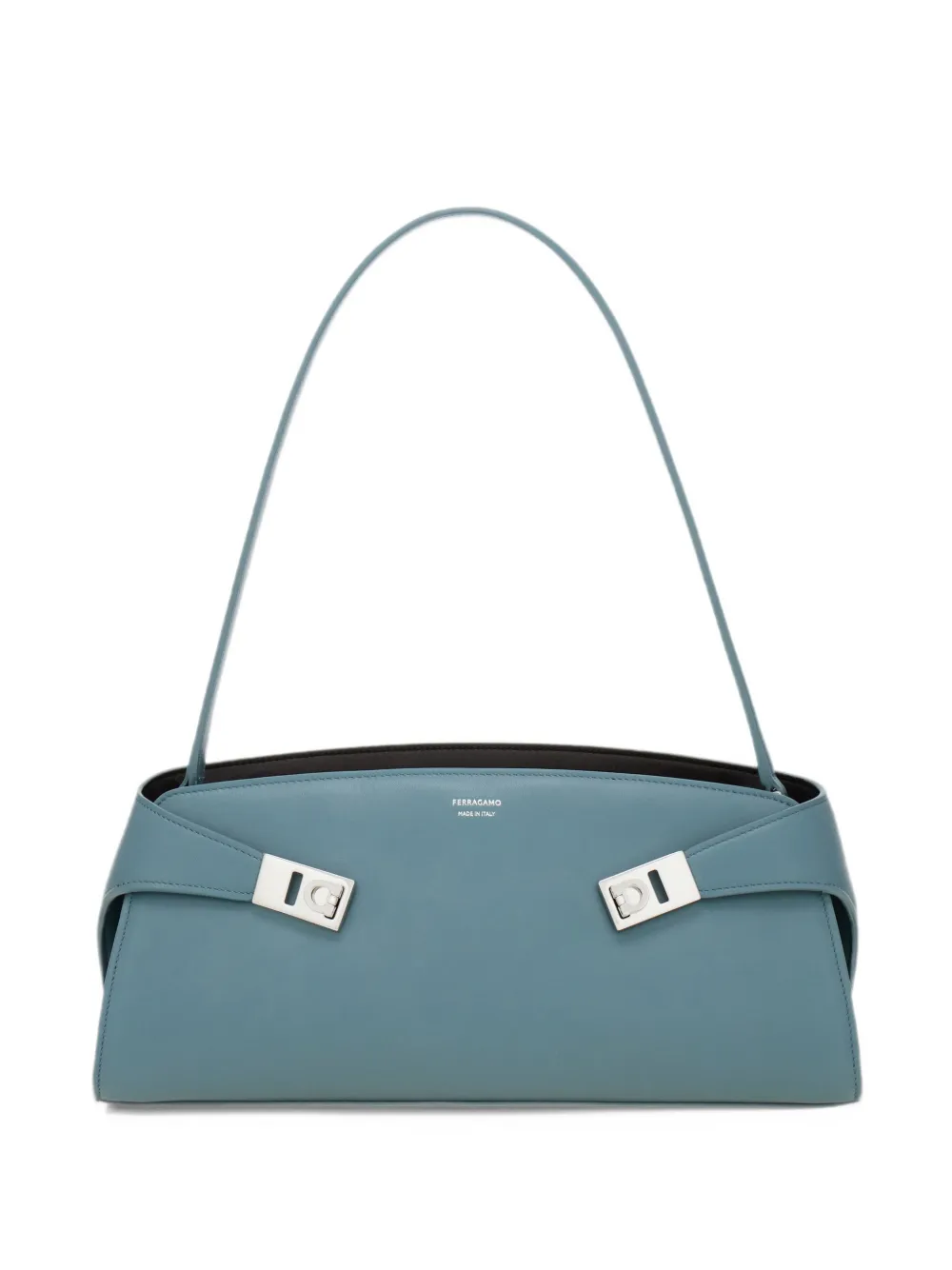 Ferragamo Hug East-West shoulder bag Blauw