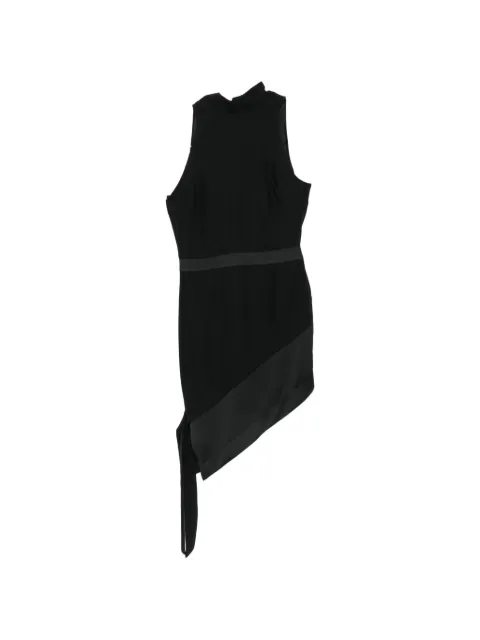 CARLA G. asymmetric bow-detail dress