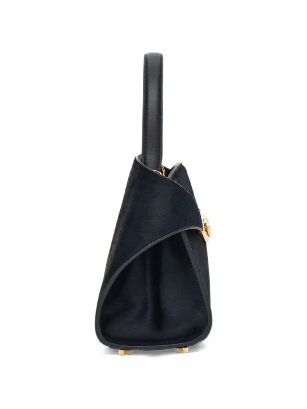 Ferragamo Hug soft bicolor handbag (XS) Blauw