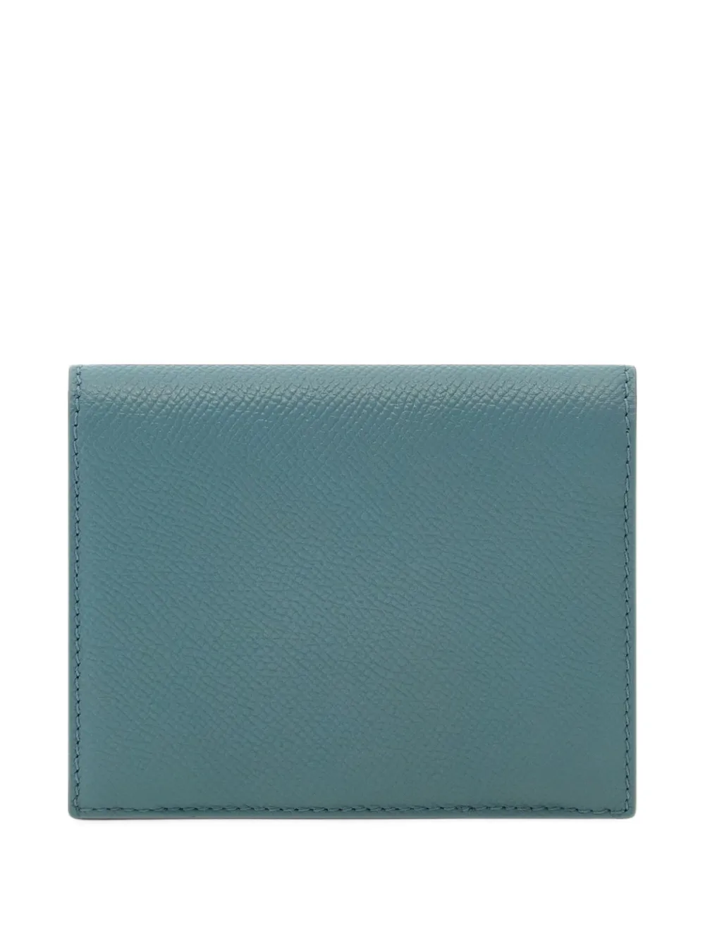 Ferragamo Gancini compact wallet Blauw