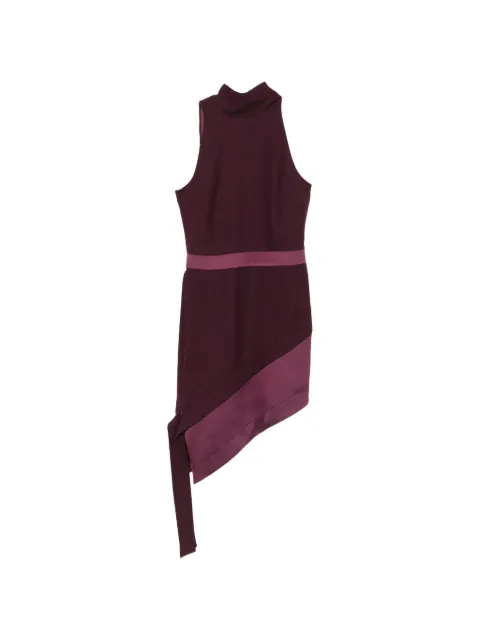 CARLA G. Vestido de tricô bouclé com cristais