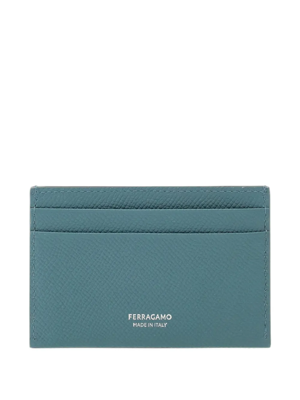 Ferragamo Gancini credit-card holder Blauw