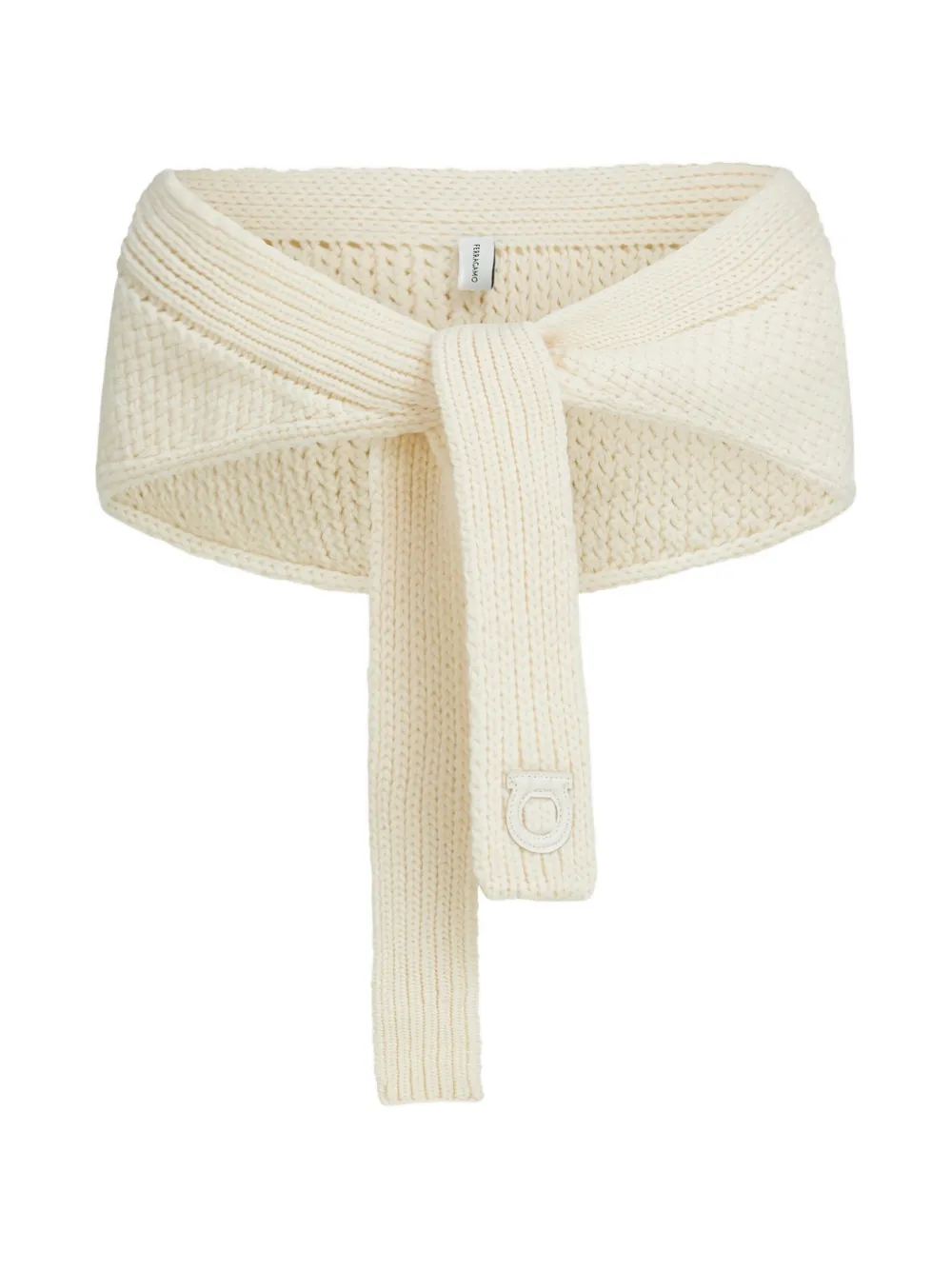 Ferragamo Triangle scarf - Nude