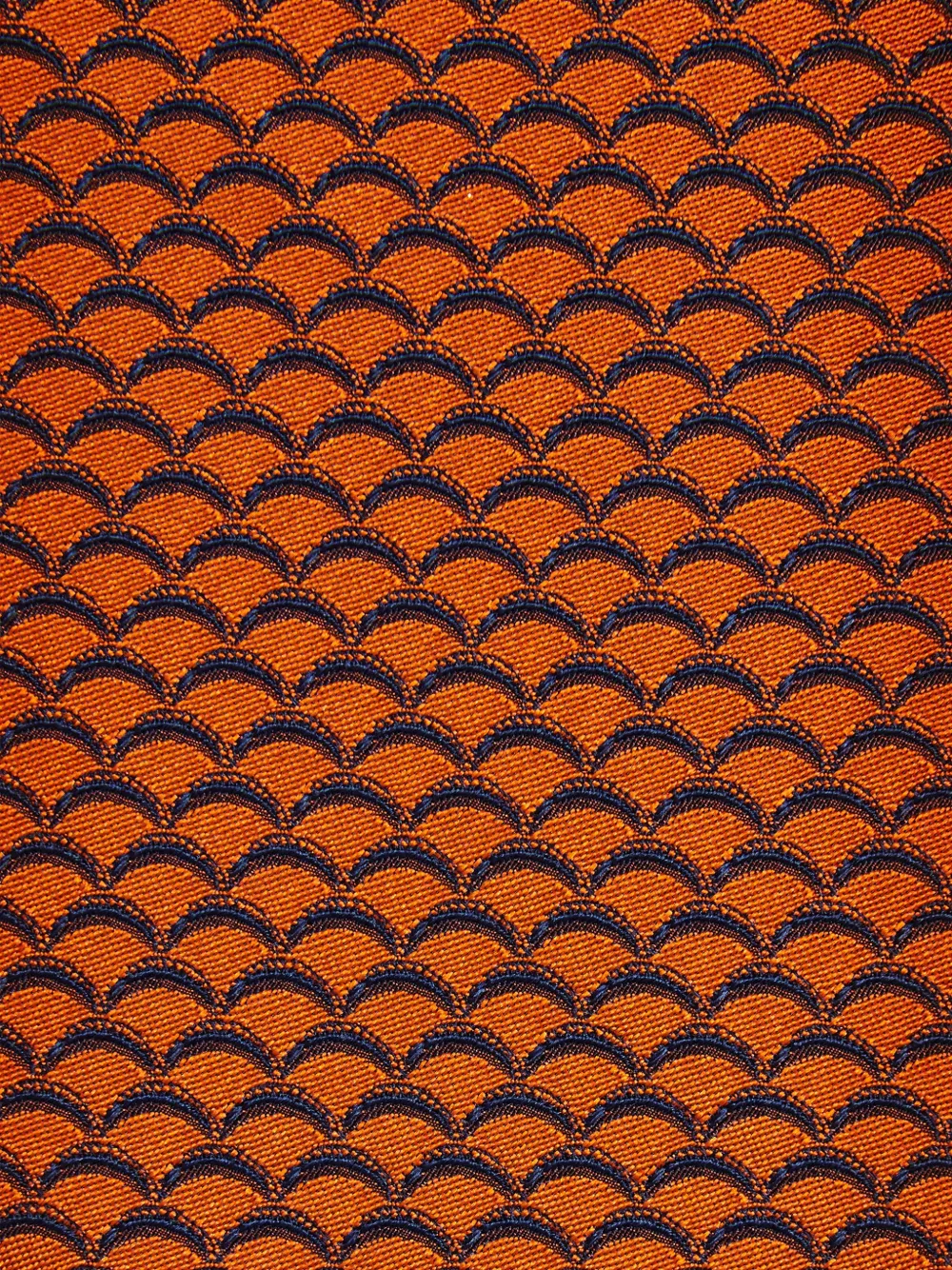 Ferragamo Archi print silk tie Infinite Inspirations Oranje
