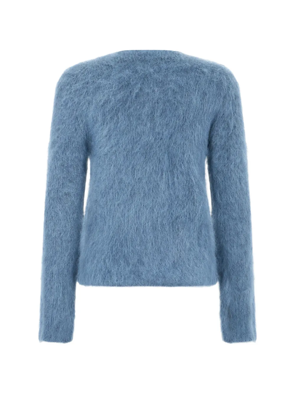 Vince fuzzy crew-neck sweater Blauw