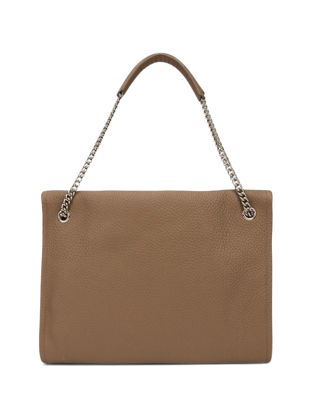 Orciani midi Venus Soft shoulder bag Bruin