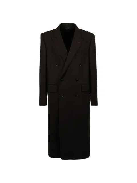 TOM FORD double-breasted cashmere coat
