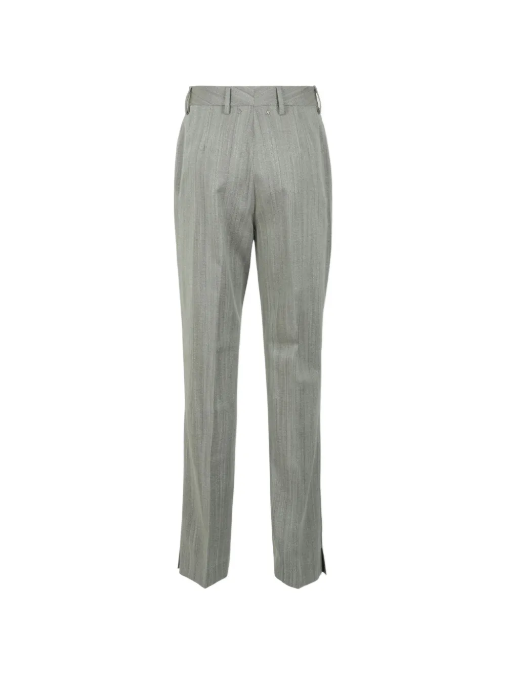 Golden Goose pants in gray pinstripe wool blend Grijs