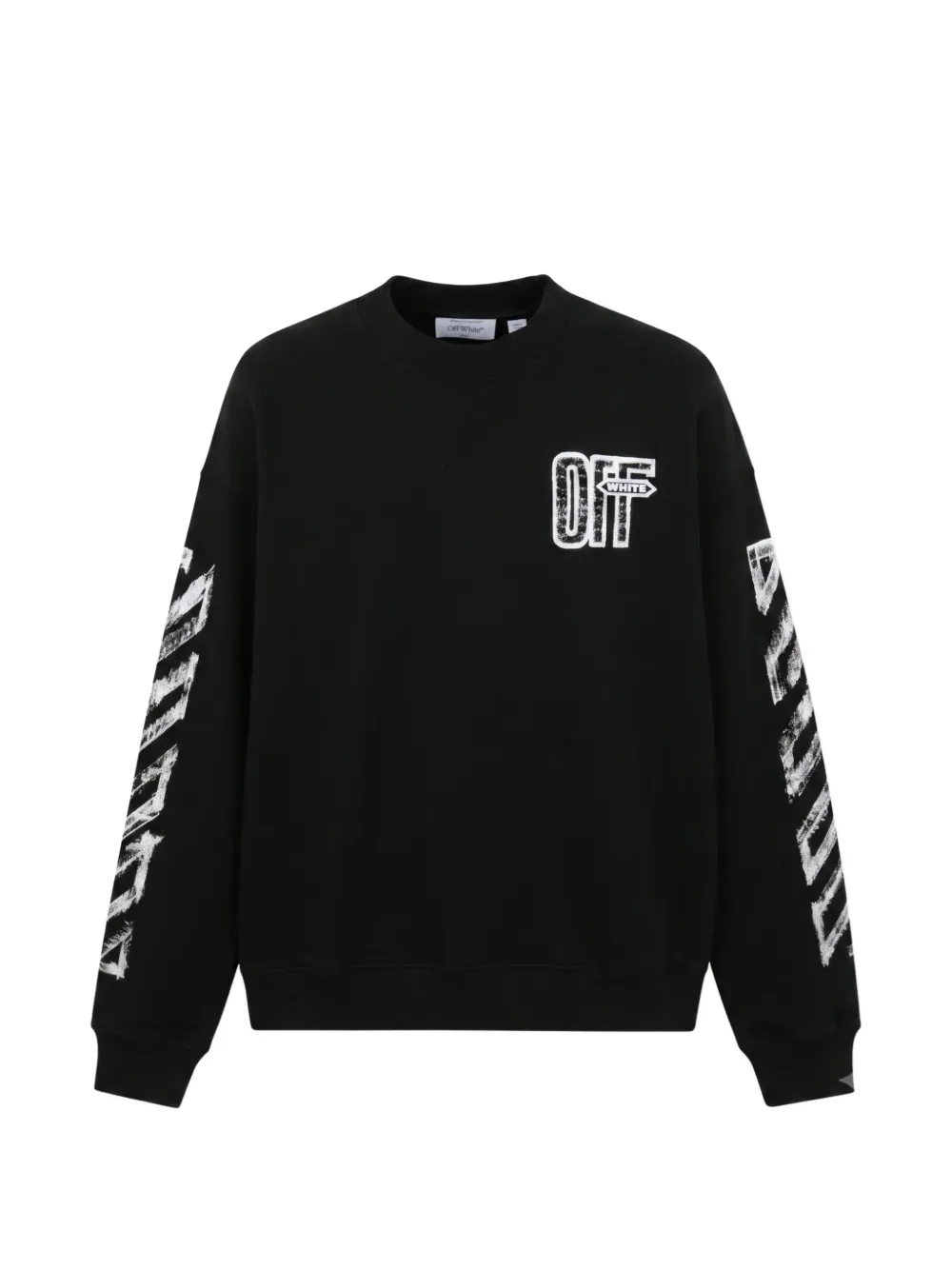 Off-White Skate Arrows-print sweatshirt Zwart