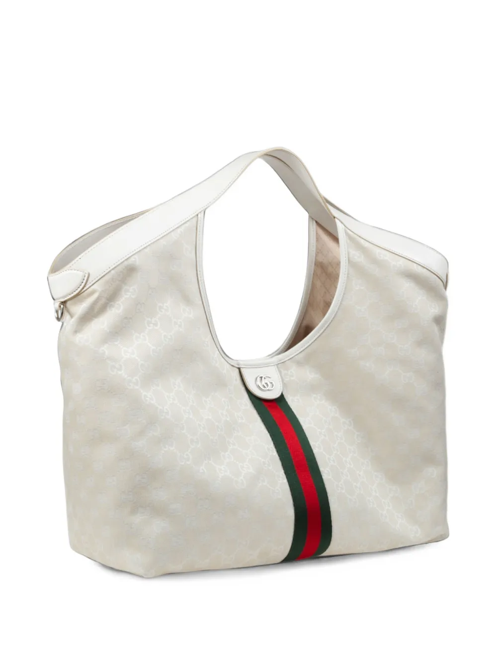 Gucci Giglio large tote bag Wit