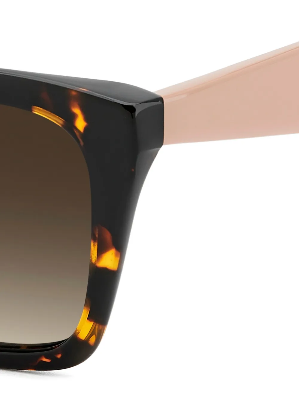 Carolina Herrera tortoiseshell-effect cat-eye sunglasses Bruin