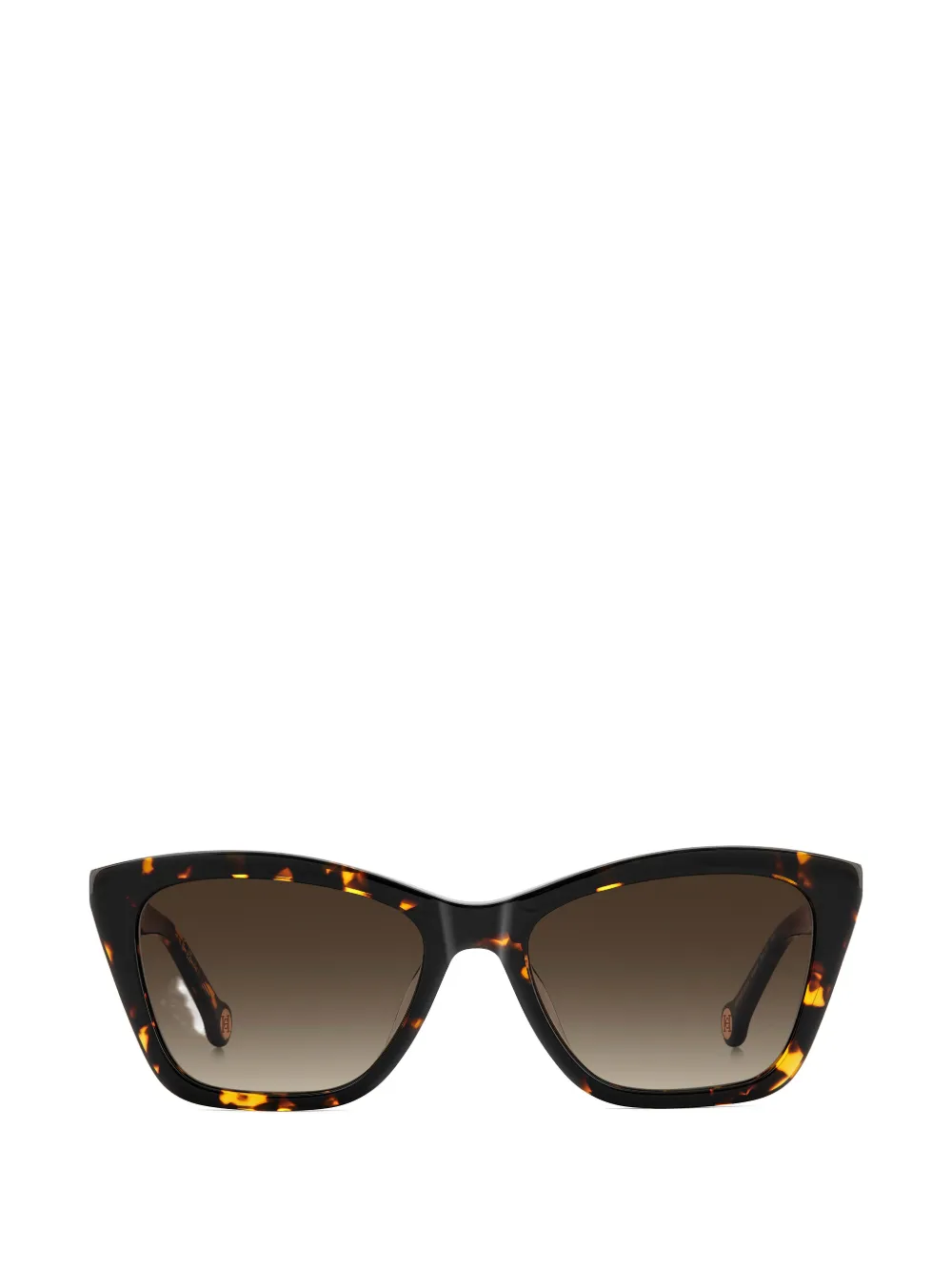 Carolina Herrera tortoiseshell-effect cat-eye sunglasses Bruin