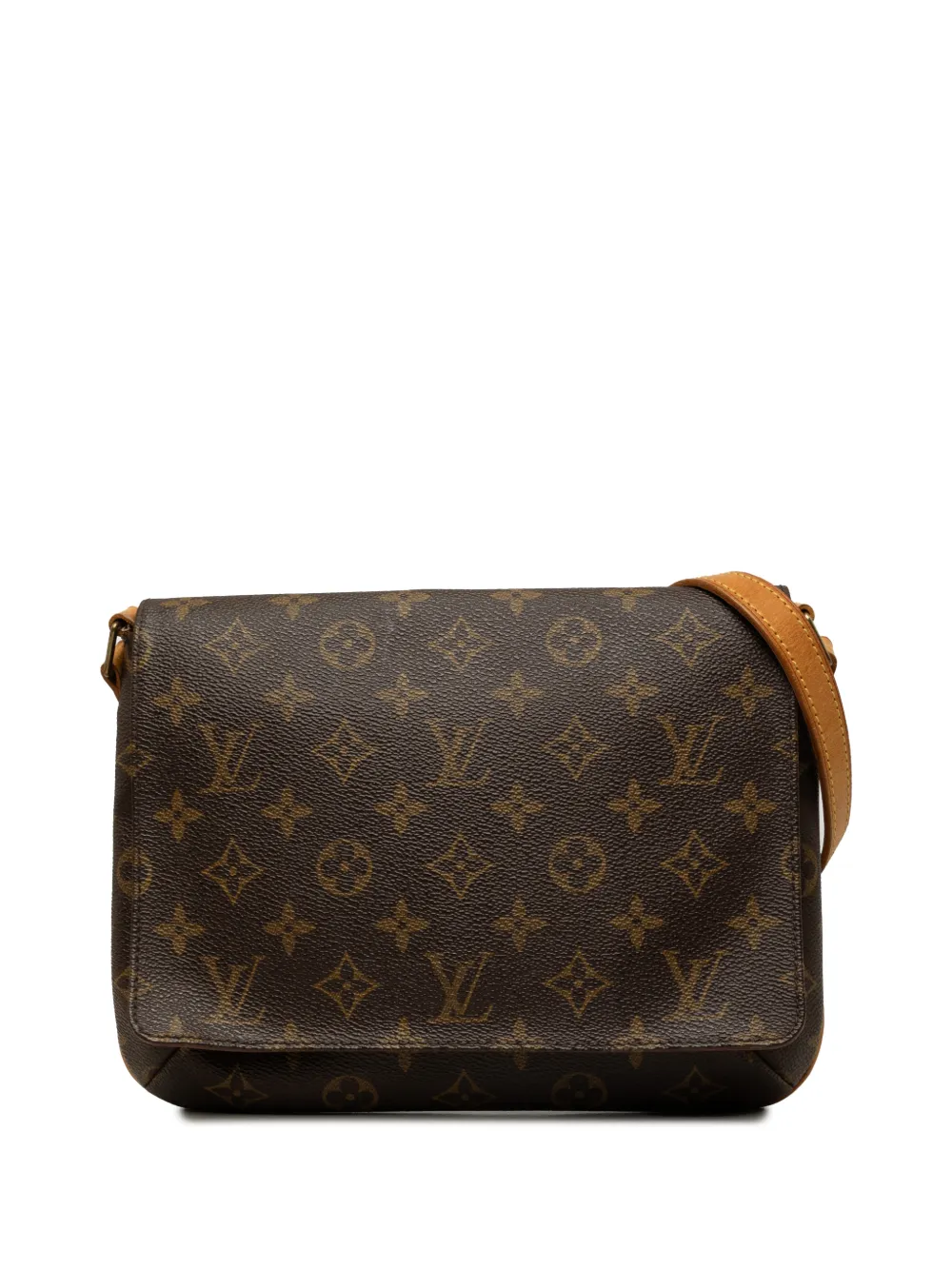 Louis Vuitton Pre-Owned 2002 Monogram Musette Tango Short Strap shoulder bag - Braun
