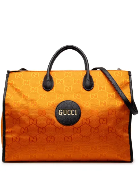 Gucci Pre-Owned 2016-2026 GG Econyl Off The Grid Convertible Tote satchel