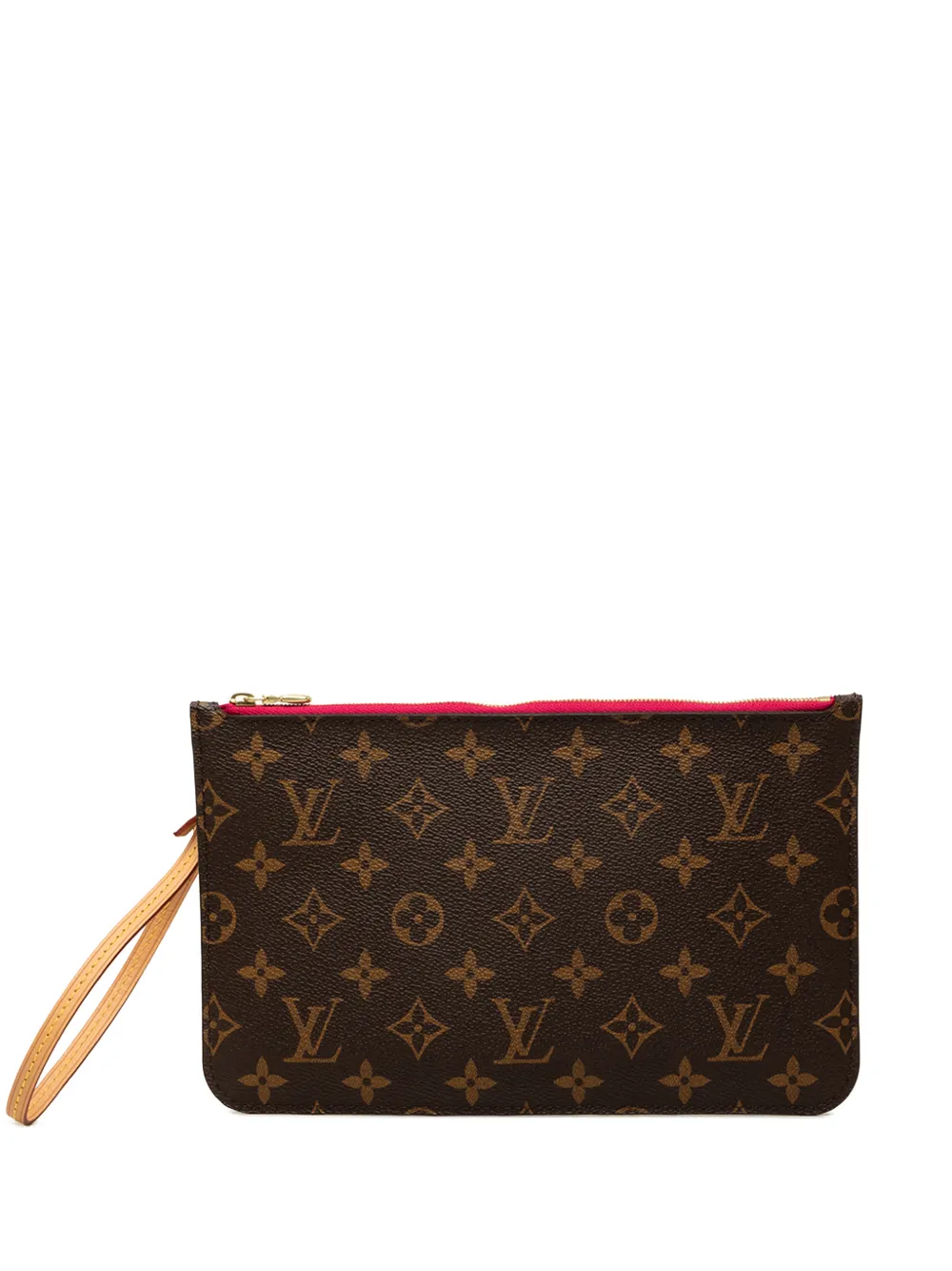 Louis Vuitton Pre-Owned 2019 Monogram Neverfull Pochette pouch - Braun