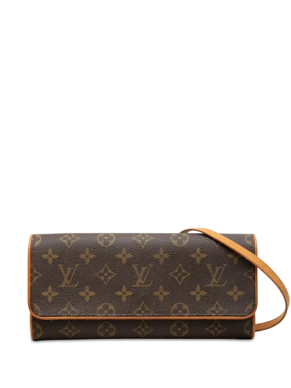Louis Vuitton Pre-Owned 2000 Monogram Pochette Twin GM crossbody bag - Marrone