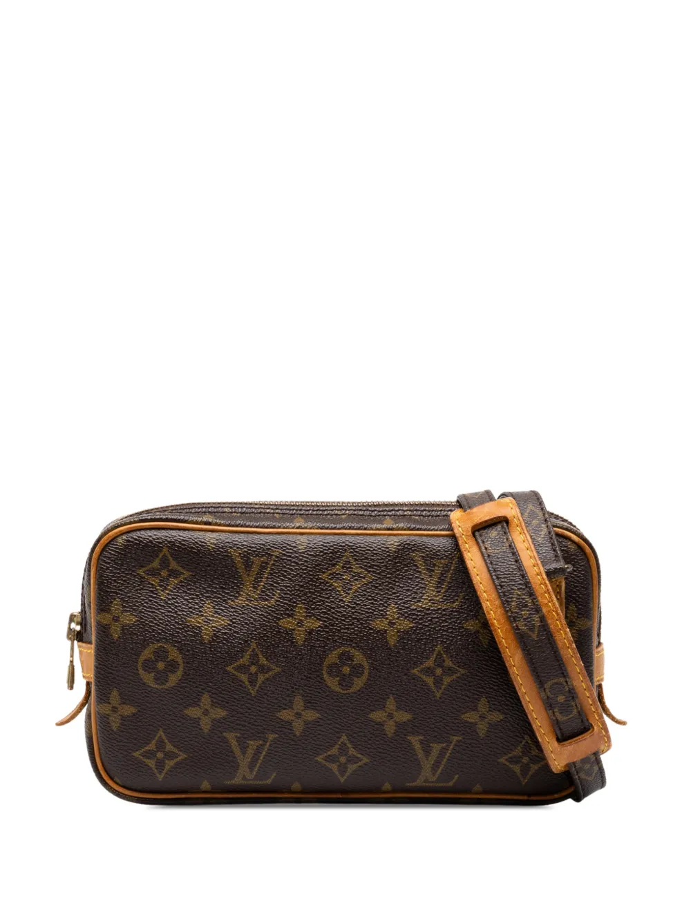 Louis Vuitton Pre-Owned 1990 Monogram Pochette Marly Bandouliere crossbody bag - Brown