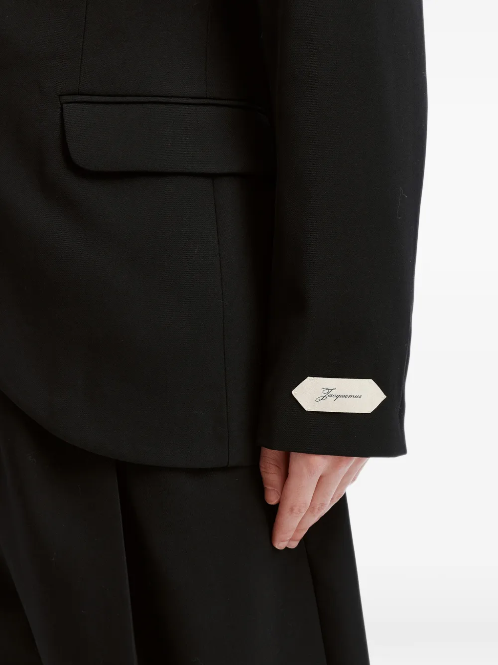 Jacquemus The Pisco jacket Zwart
