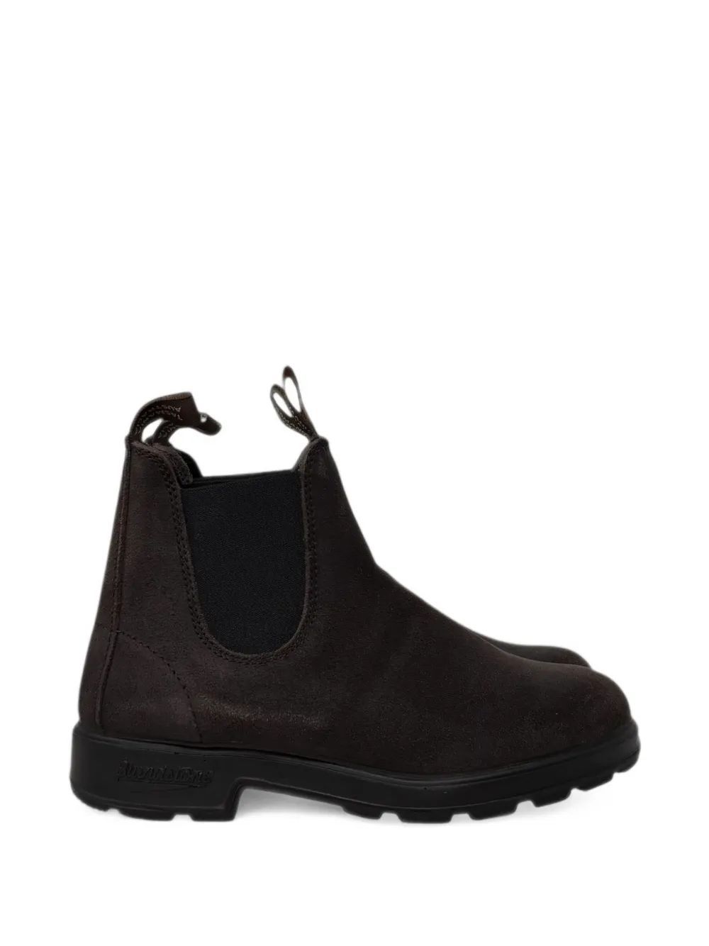 Blundstone Elasticated-panel Pull-tab Chelsea Boots In Burgundy
