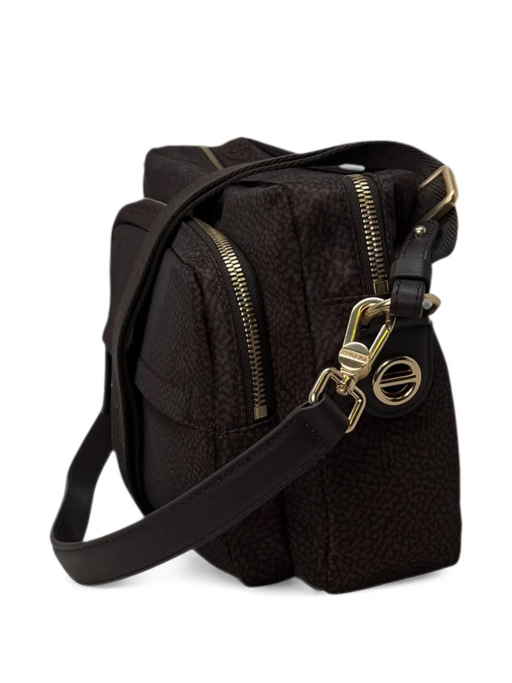 Borbonese Op Oc shoulder bag Bruin