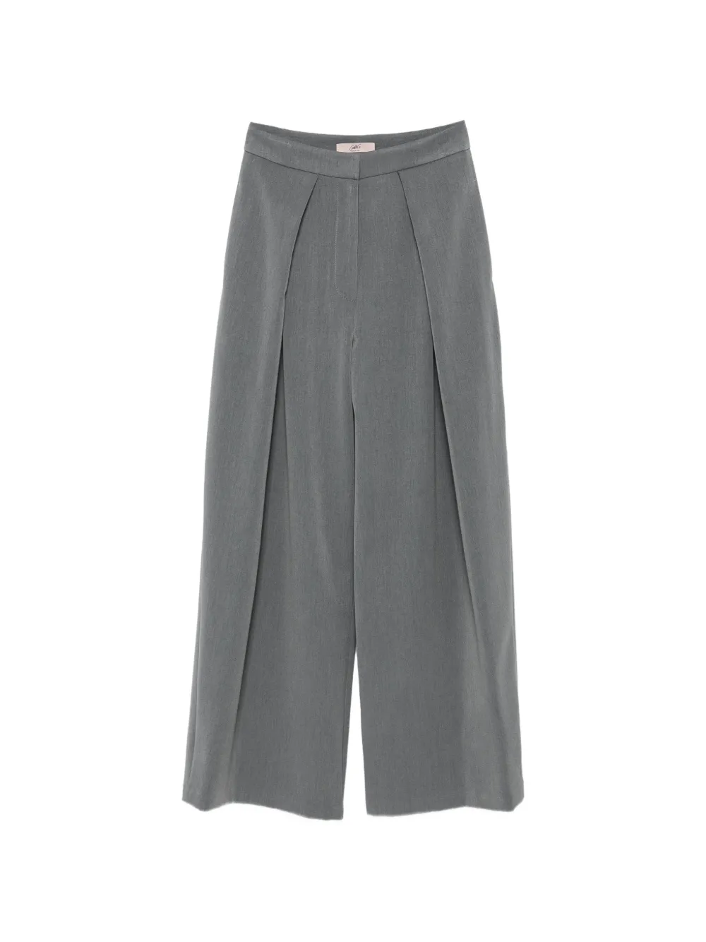 CARLA G. pleated wide-leg trousers - Gris CARLA G. pleated wide-leg trousers - Gris