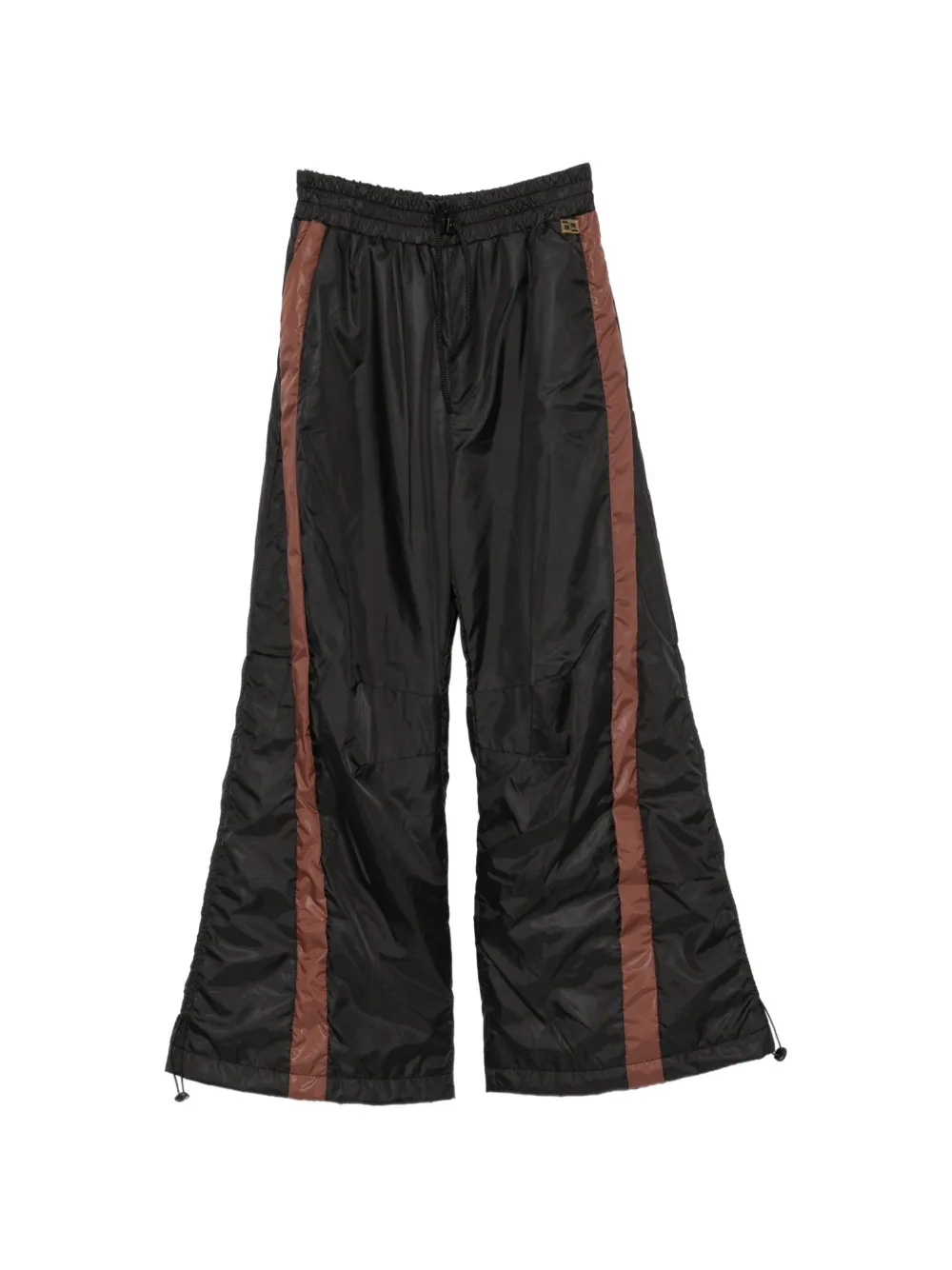 CARLA G. side-stripe drawstring track pants - Nero