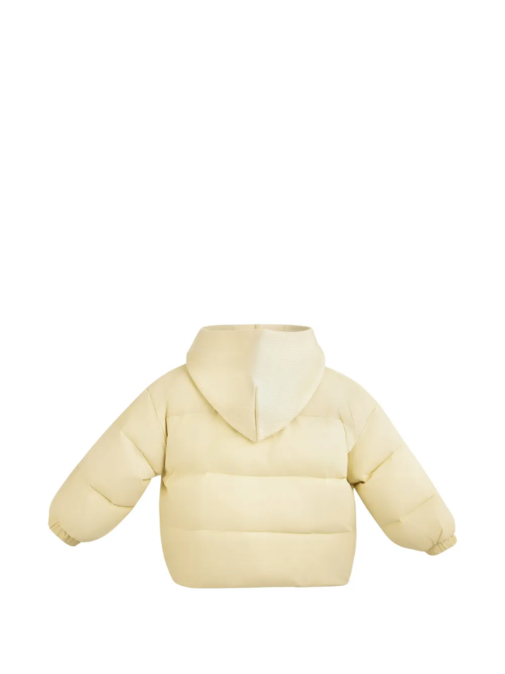 Mimi Tutu hooded puffer jacket Geel