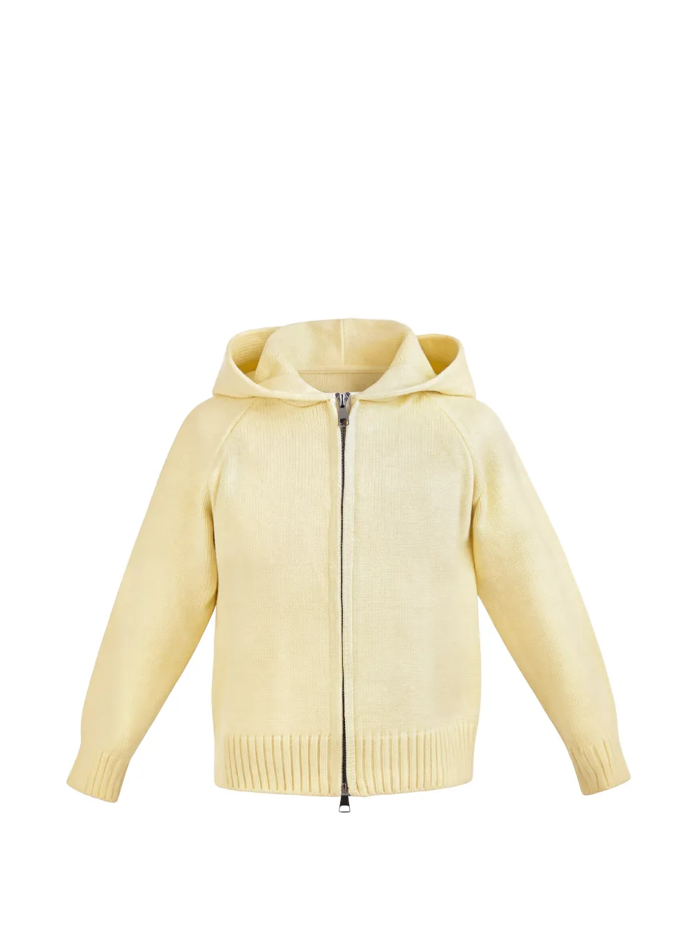 Mimi Tutu hooded puffer jacket Geel