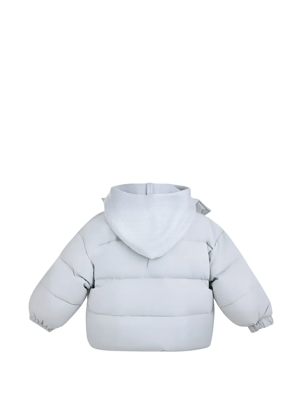 Mimi Tutu hooded puffer jacket Grijs