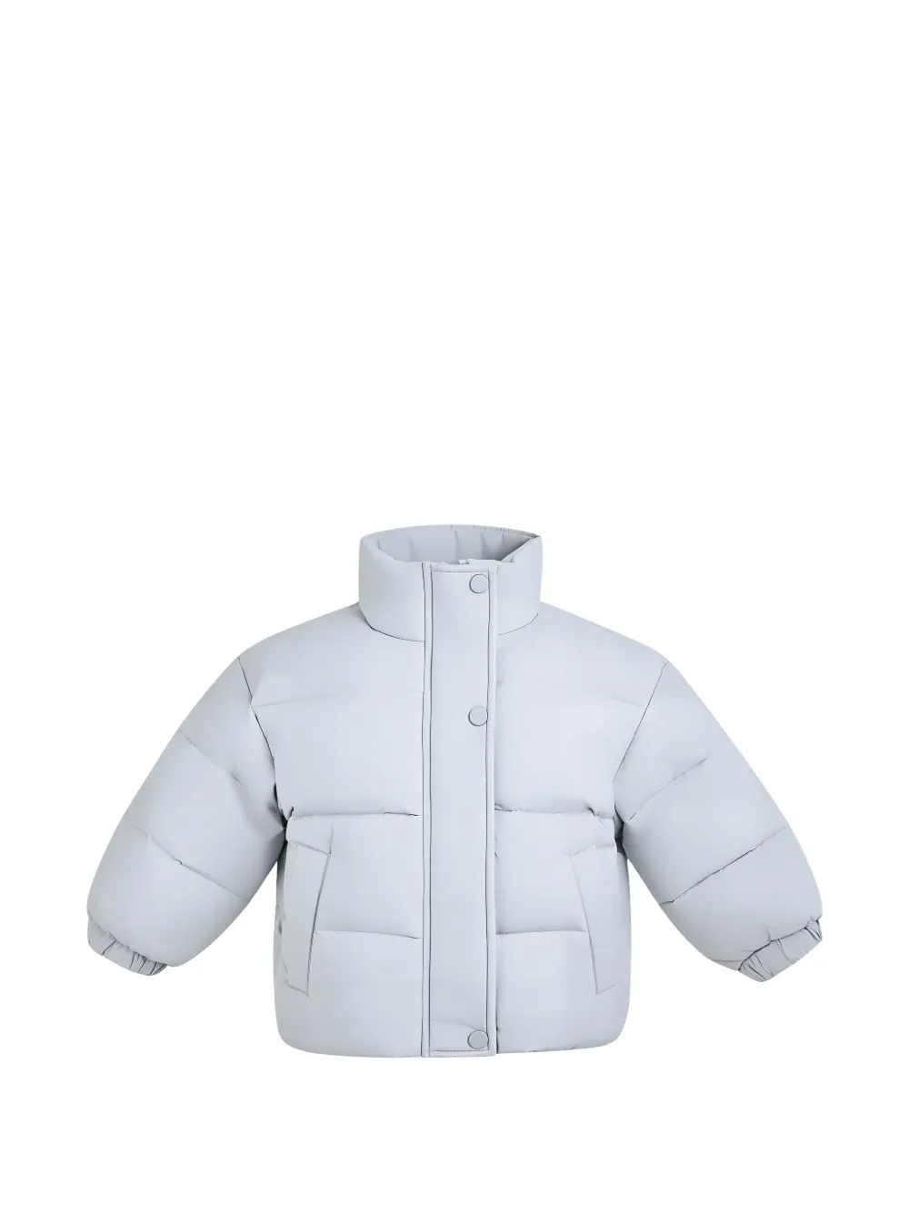 Mimi Tutu hooded puffer jacket Grijs