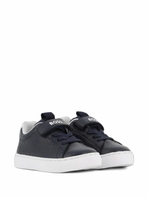 BOSS Kidswear touch-strap sneakers