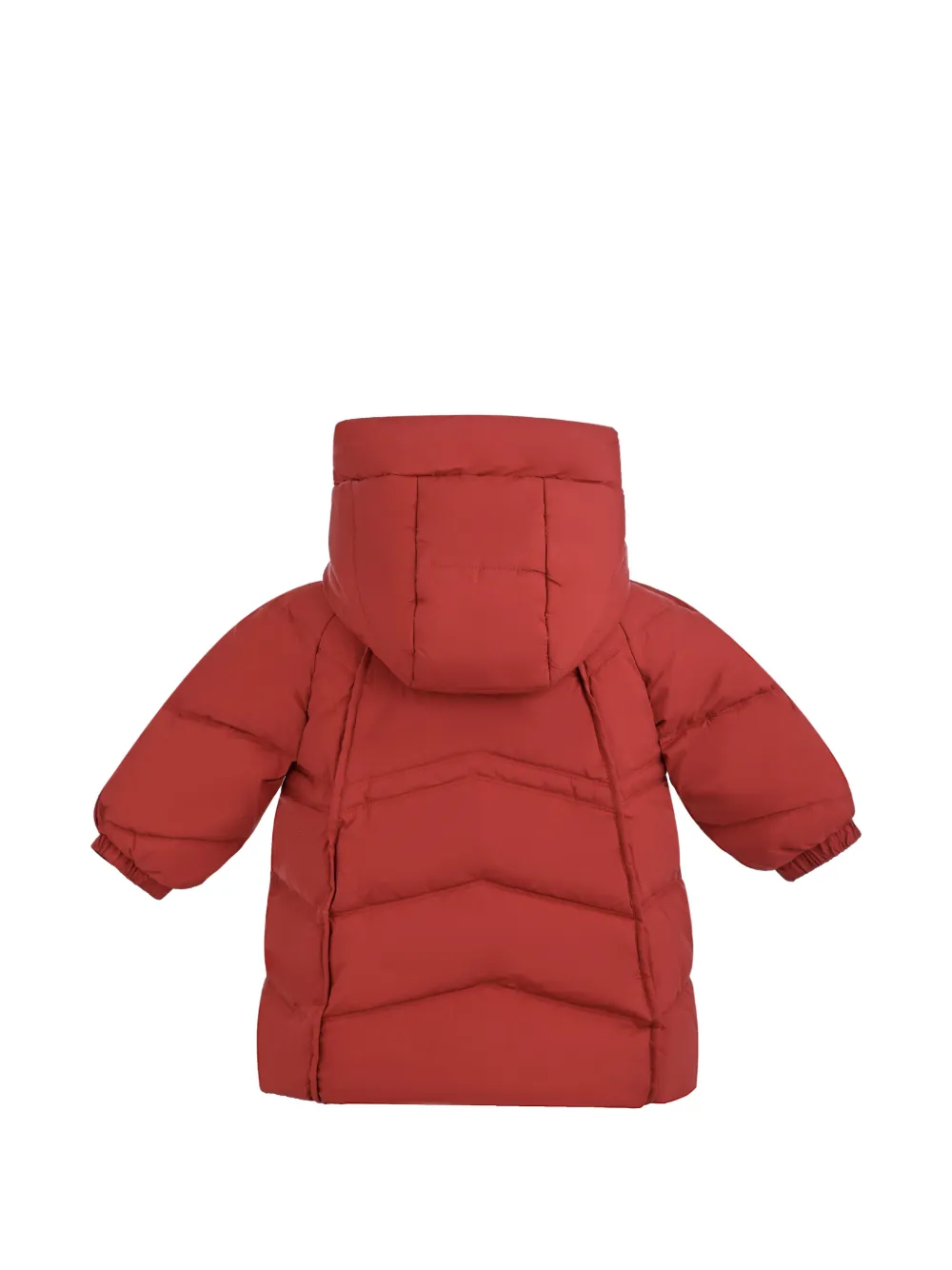 Mimi Tutu hooded quilted jacket Rood