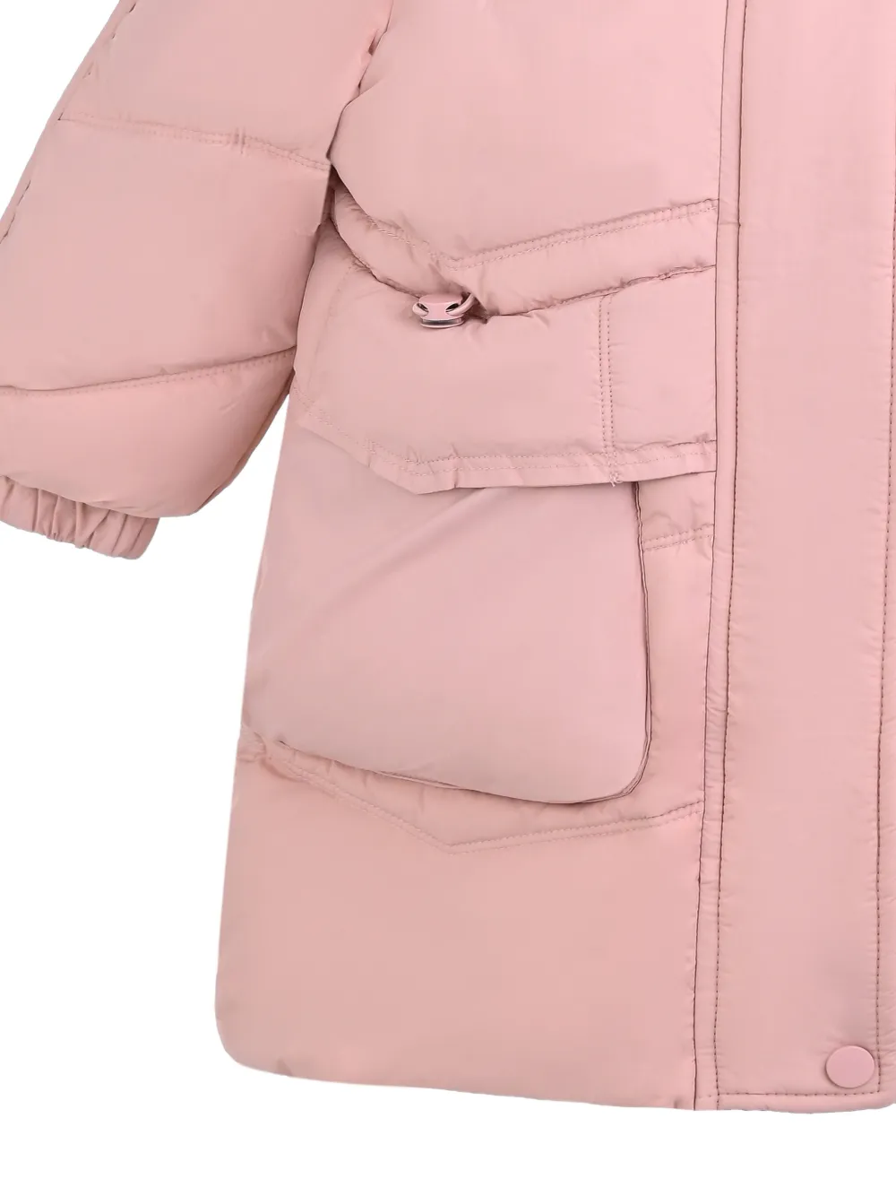 Mimi Tutu hooded puffer jacket Roze