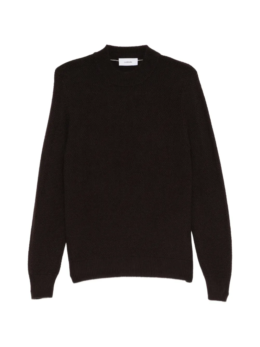 Lardini waffle-knit sweater - Marrone