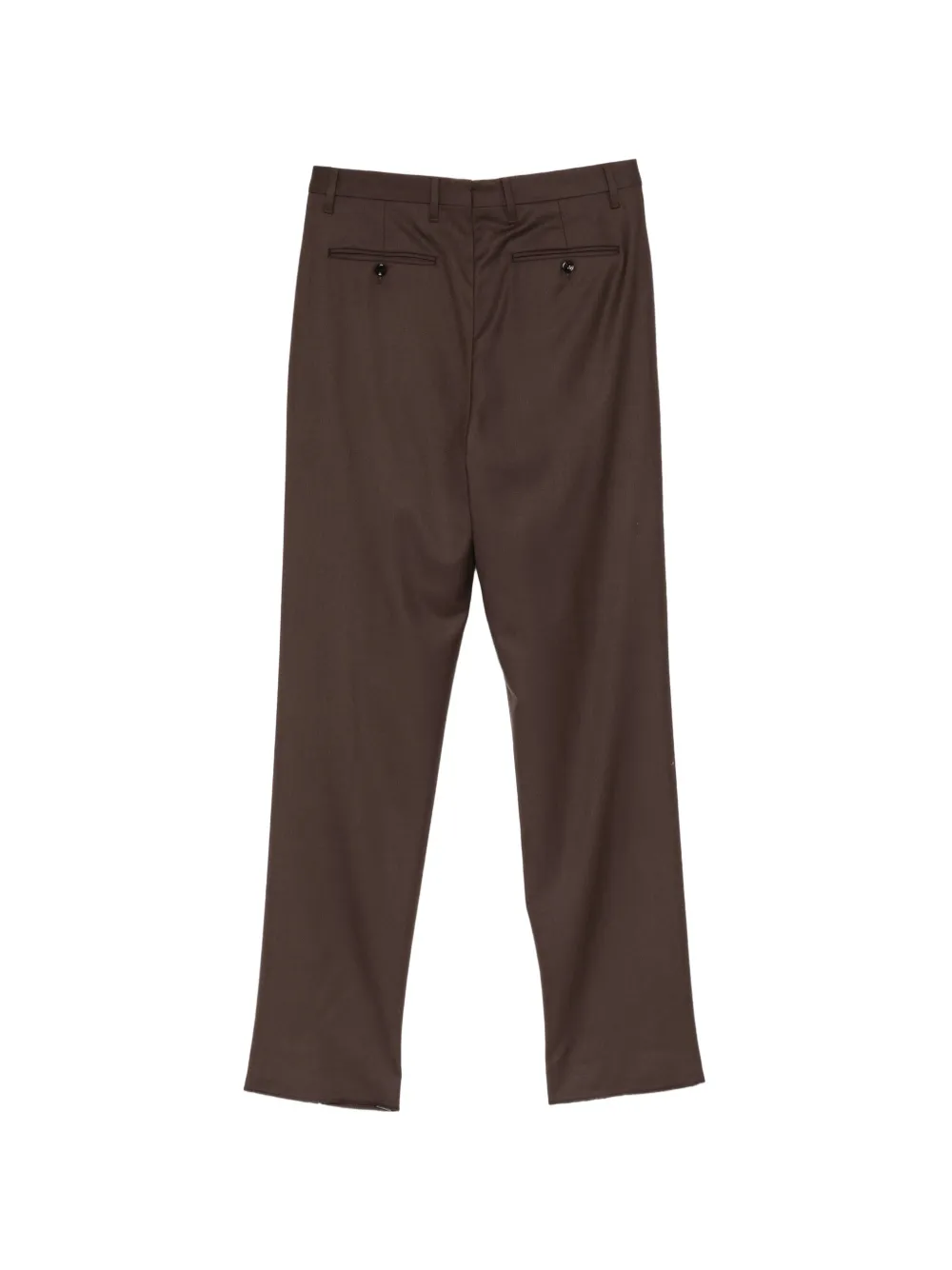 Lardini Geplooide pantalon Bruin