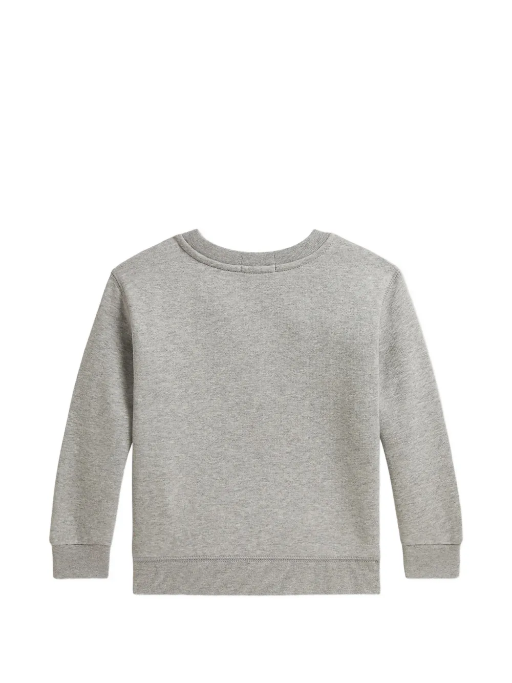 POLO RALPH LAUREN KIDS Polo Bear fleece pullover Grijs