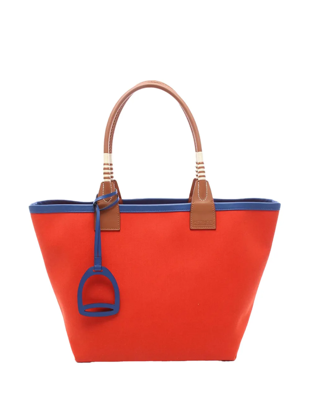 Hermès Pre-Owned 2022 Toile Sac Steeple 28 tote bag - Red